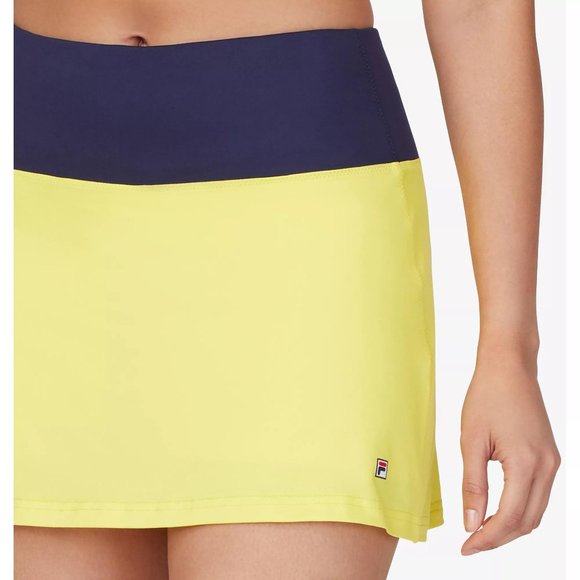 NWT FILA Women's 14.5” Heritage Color Blocked Skort - Picture 3 of 3